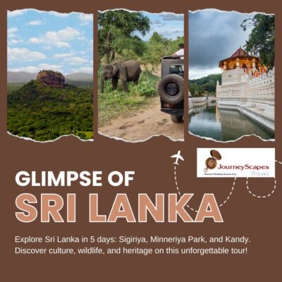 Glimpse of Sri Lanka: A 5-Day Adventure