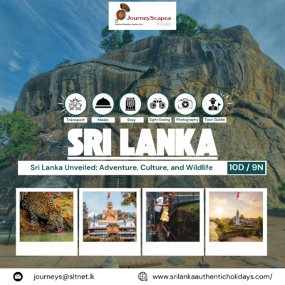 10-Day Sri Lanka Adventure: Culture, Wildlife, and Scenic Beauty